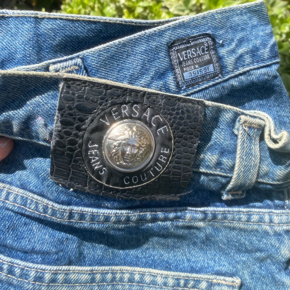 Versace couture jeans